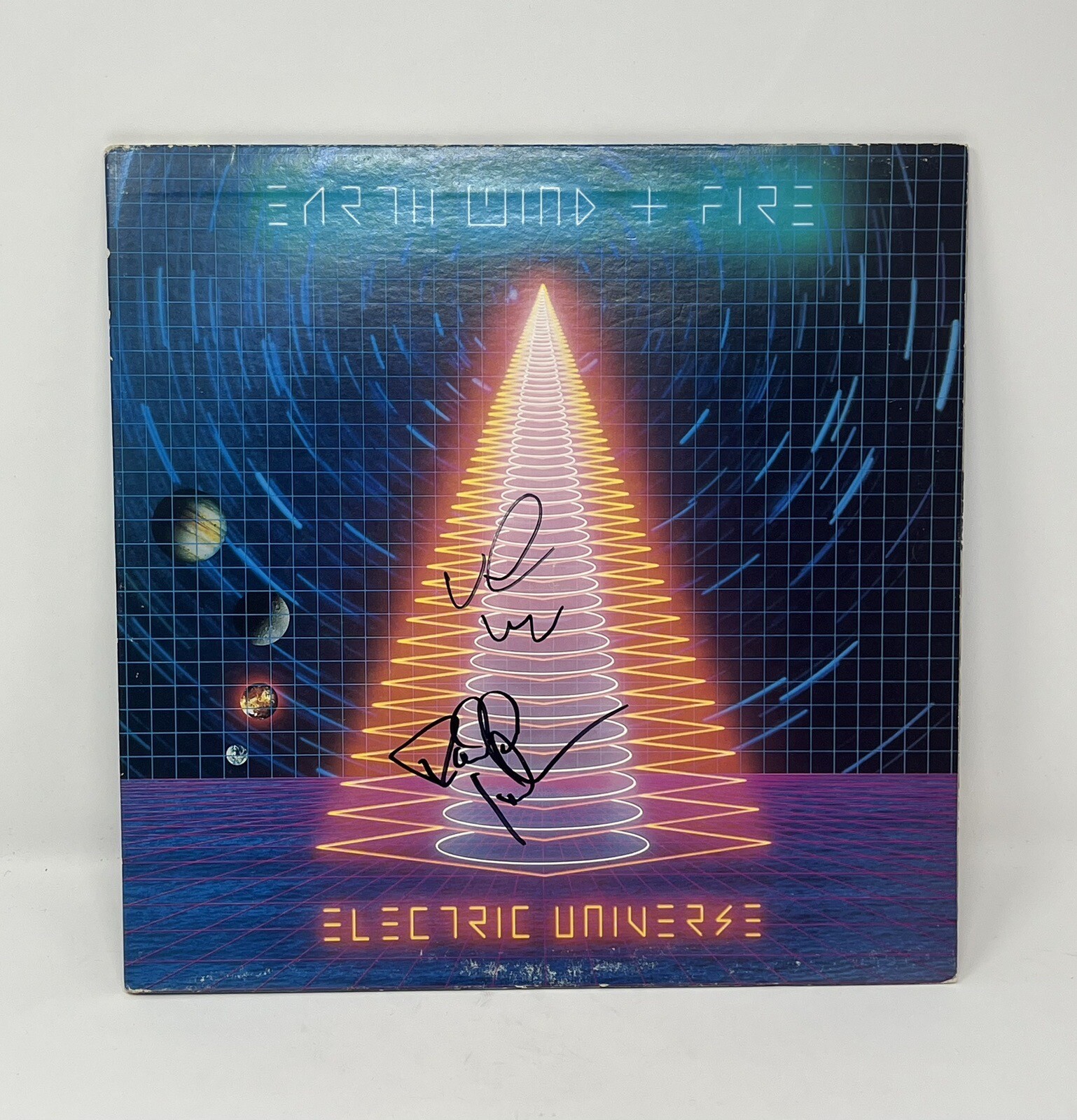 Verdine White & Ralph Johnson Signed Earth Wind And Fire Vinyl Album Beckett