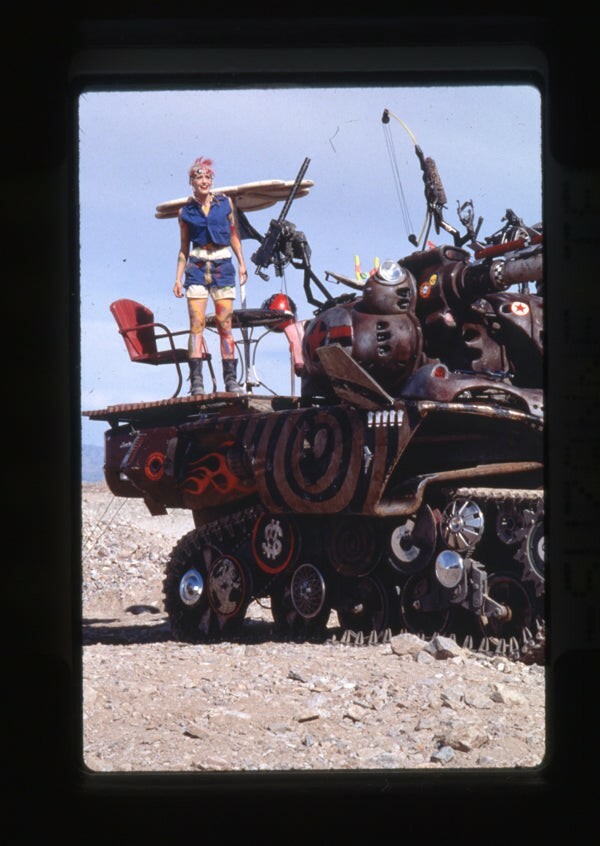 Tank Girl Lori Petty Steam Punk Cult Sci Fi Original 35mm Transparency Stamped