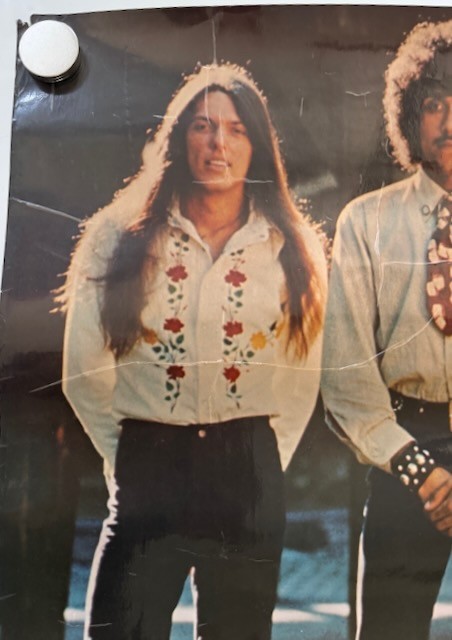 Ultra Rare Vintage Thin Lizzy Mercury Records Record Store Poster 1976 24X37