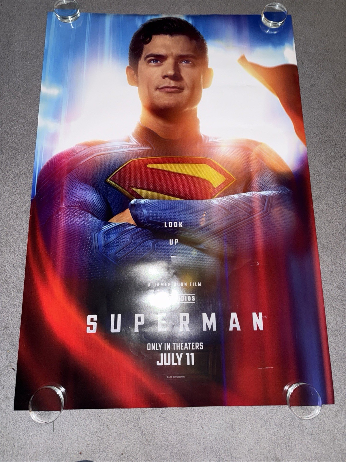 Superman – James Gunn Original Movie Poster D/S 27×40 2025