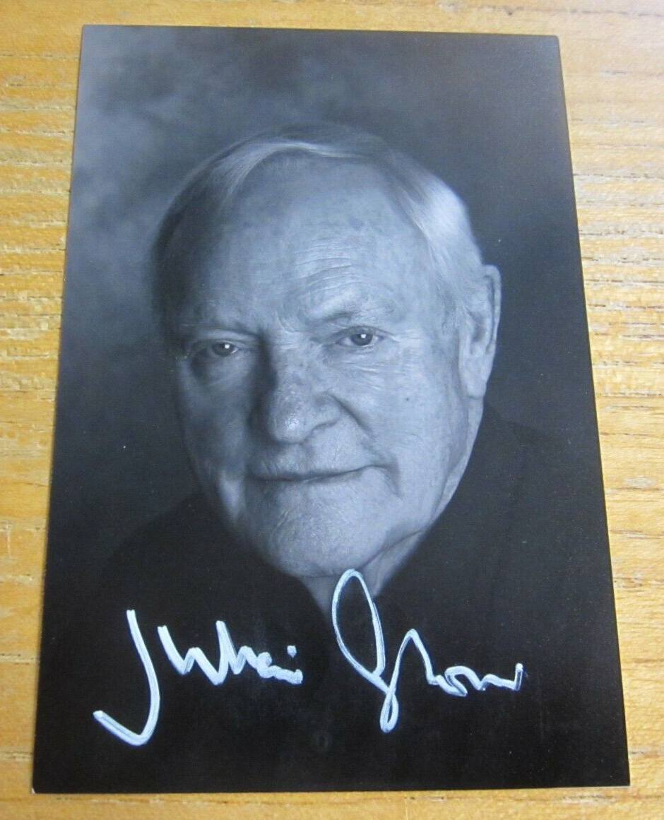 Julian Glover Actor Signed 4X6 Photo “The Empire Strikes Back” General Veers