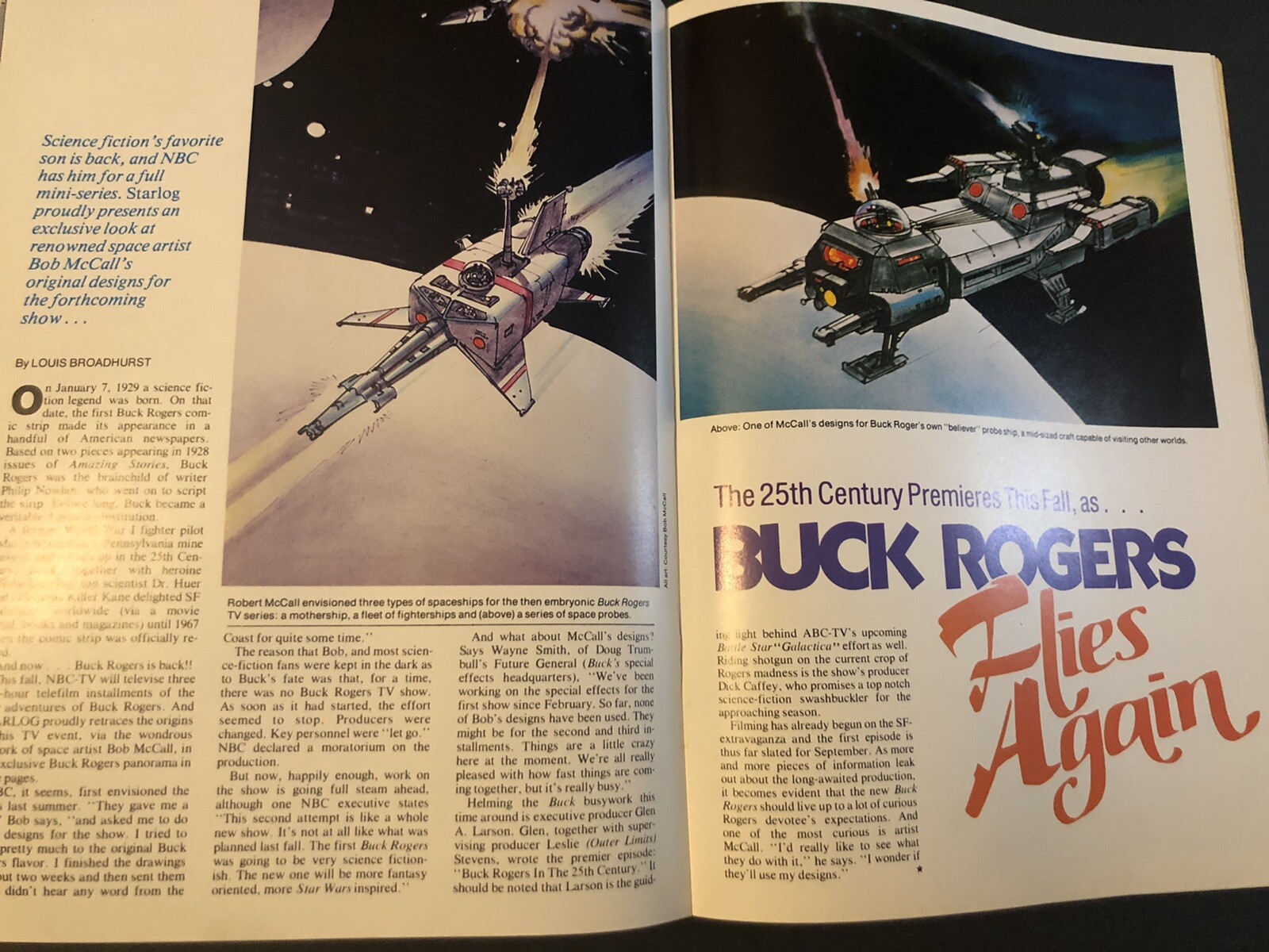 September 1978 STARLOG Magazine INVADERS TV SHOW STAR WARS BUCK ROGERS 2D23