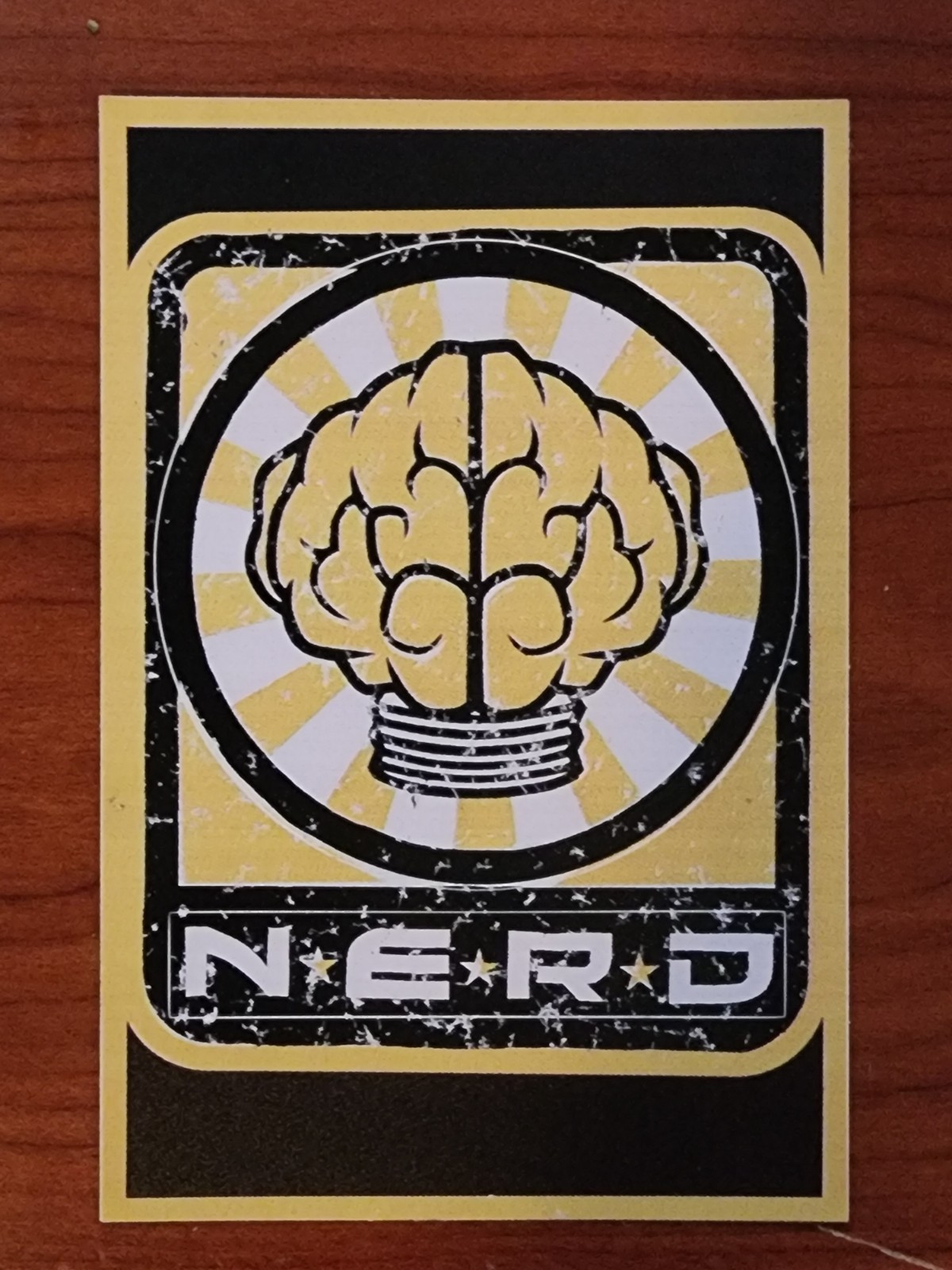 N.E.R.D. Promo Sticker/Postcard