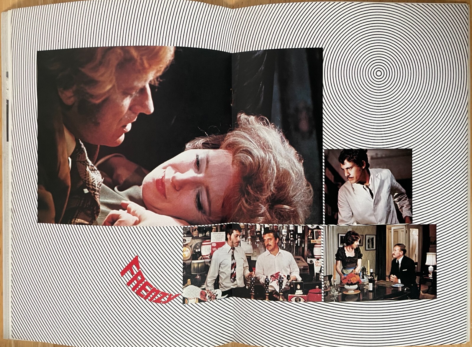 Frenzy 1972 Movie Program Japan Hitchcock, Jon Finch, Barry Foster, Barbara Leig