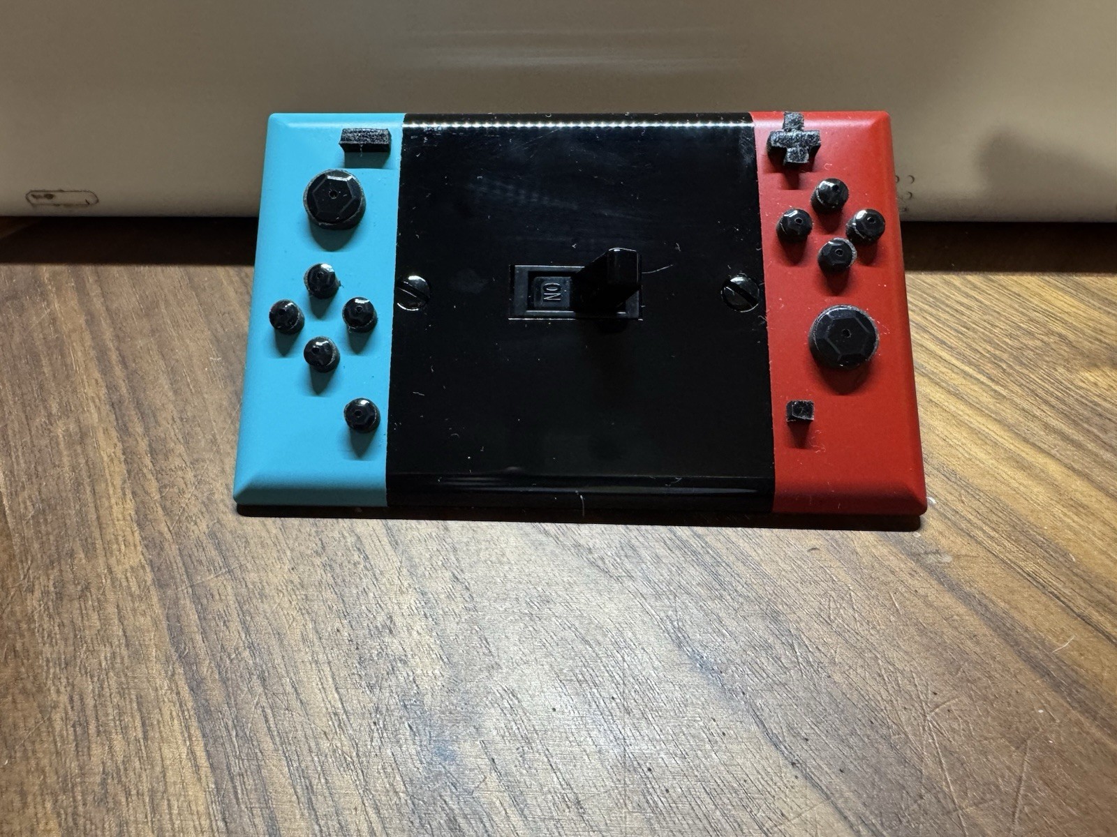 Custom Nintendo Switch style light switch and cover