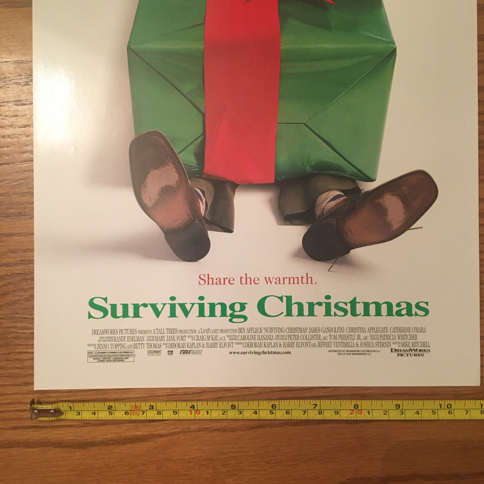 Surviving Christmas 2004 Mini Movie Poster 11″ x 17″ Ben Affleck
