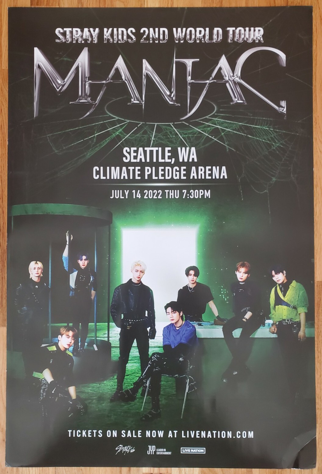 Stray Kids 2nd World Tour – Maniac @Climate Pledge Arena Seattle, WA 7/14/22