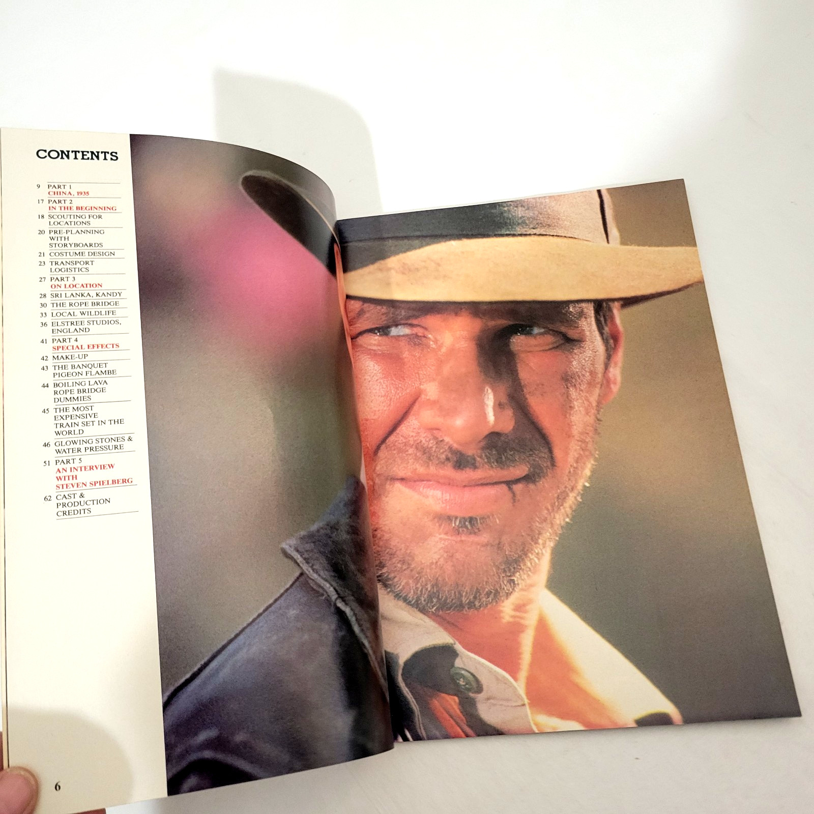 Indiana Jones And The Temple Of Doom Collector Edition 1984 Softcover Book (782)