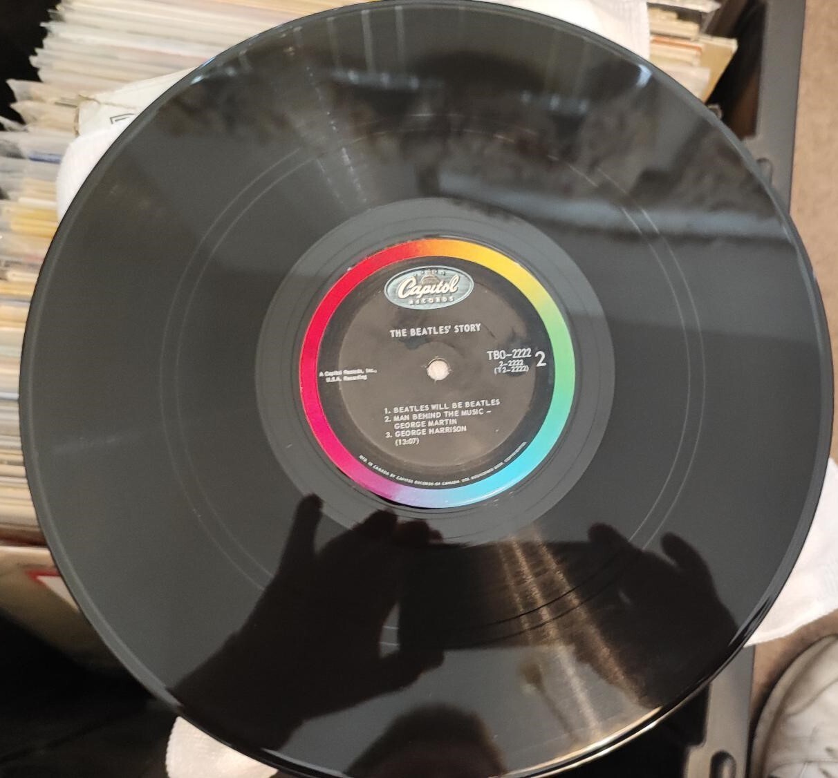Mint 1964 Canadian High Fidelity/Mono “THE BEATLES STORY” on Capitol Records