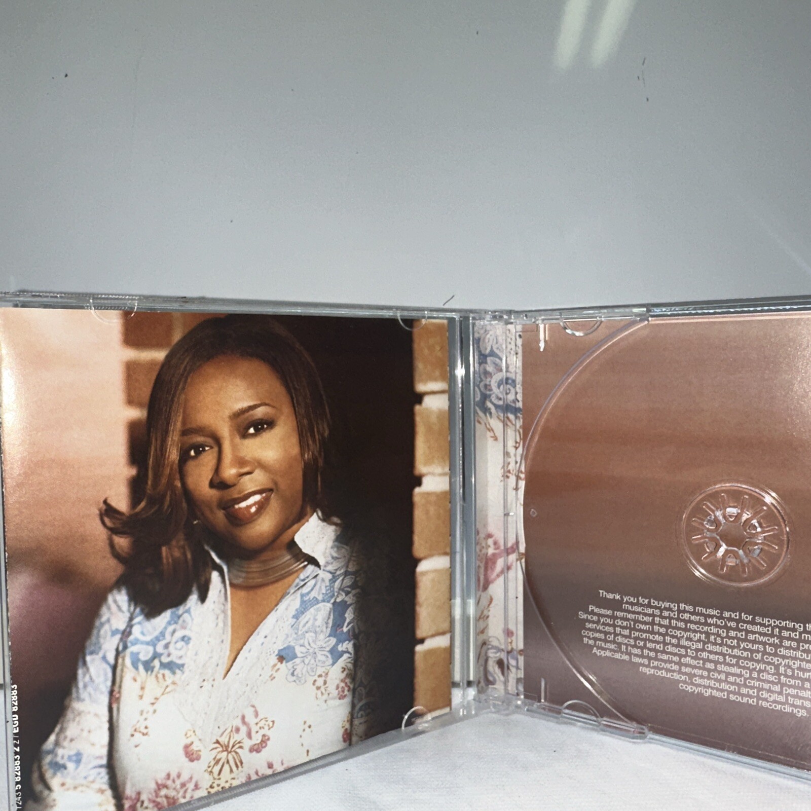 Cd Case Only Signed By Beverly Crawford Autograph Keep Sake Music Collectable