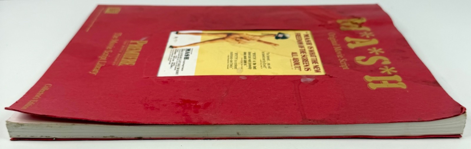 MASH Original Movie Script Premiere Script Library 1994 1st Print Worn