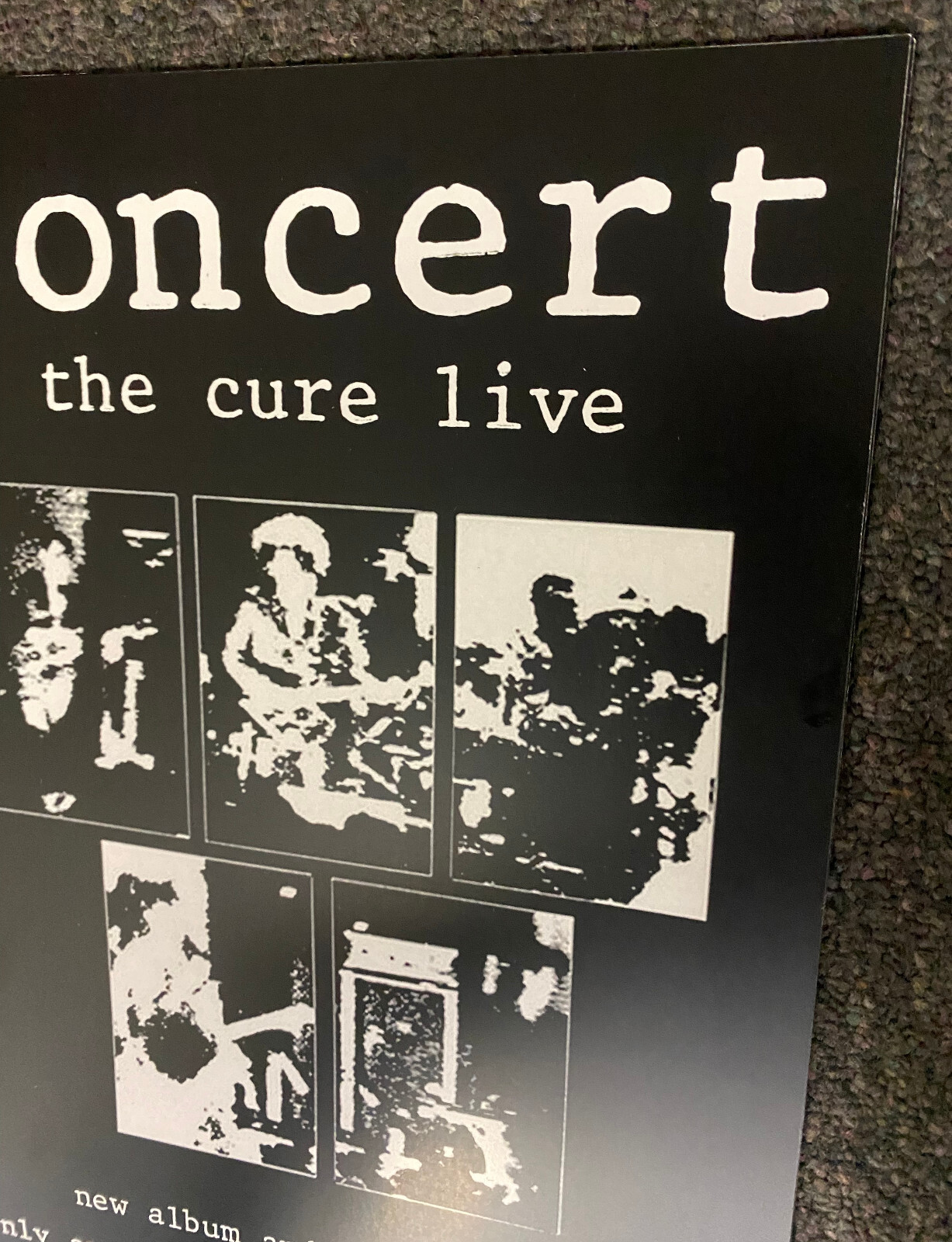 The Cure Concert Live 11×17 Poster Print