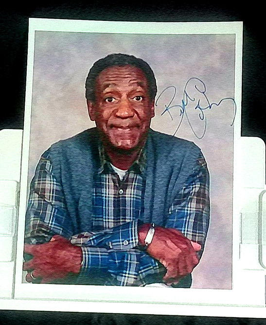 BILL COSBY COMEDIAN Signed Vintage COLOR 8X10 Photo