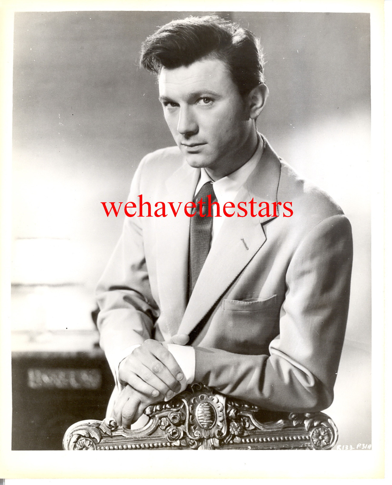 Vintage Laurence Harvey HANDSOME ’55 I AM A CAMERA Publicity Portrait