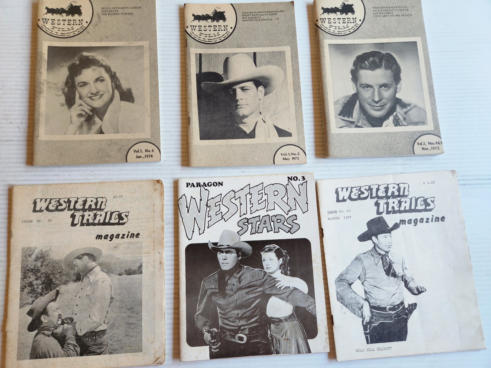 Western Movies Magazines Lot Of 6