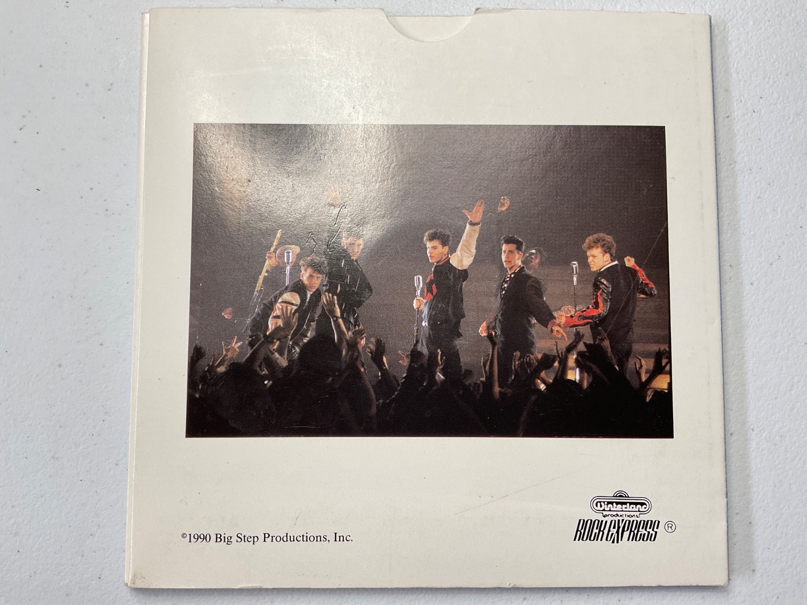 Vintage 1990 New Kids On The Block Silver Round Medal Collectors Coin NKOTB