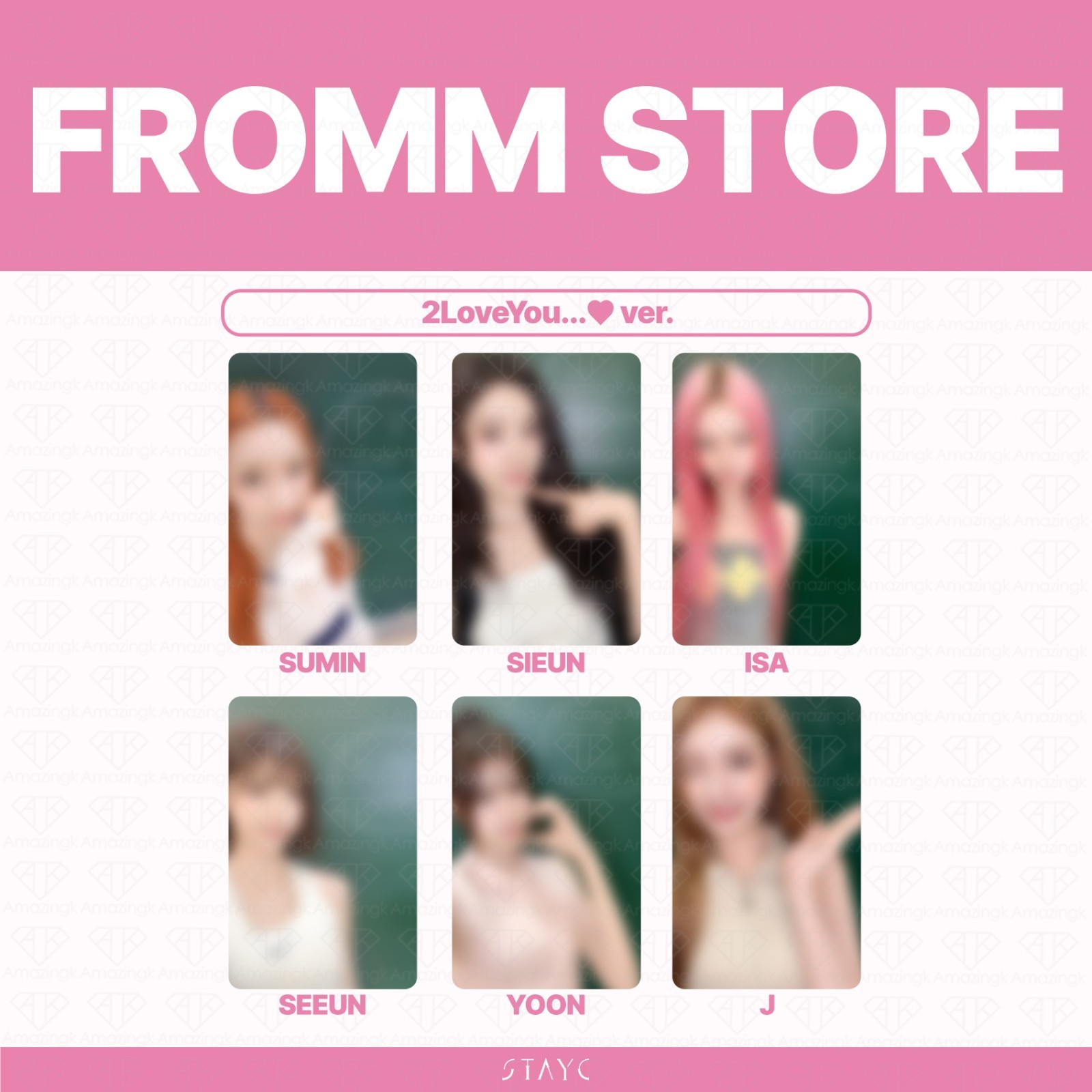 [PreSale] STAYC 6th Single Album 2:LOVE FrommStore VideoCall Photocard