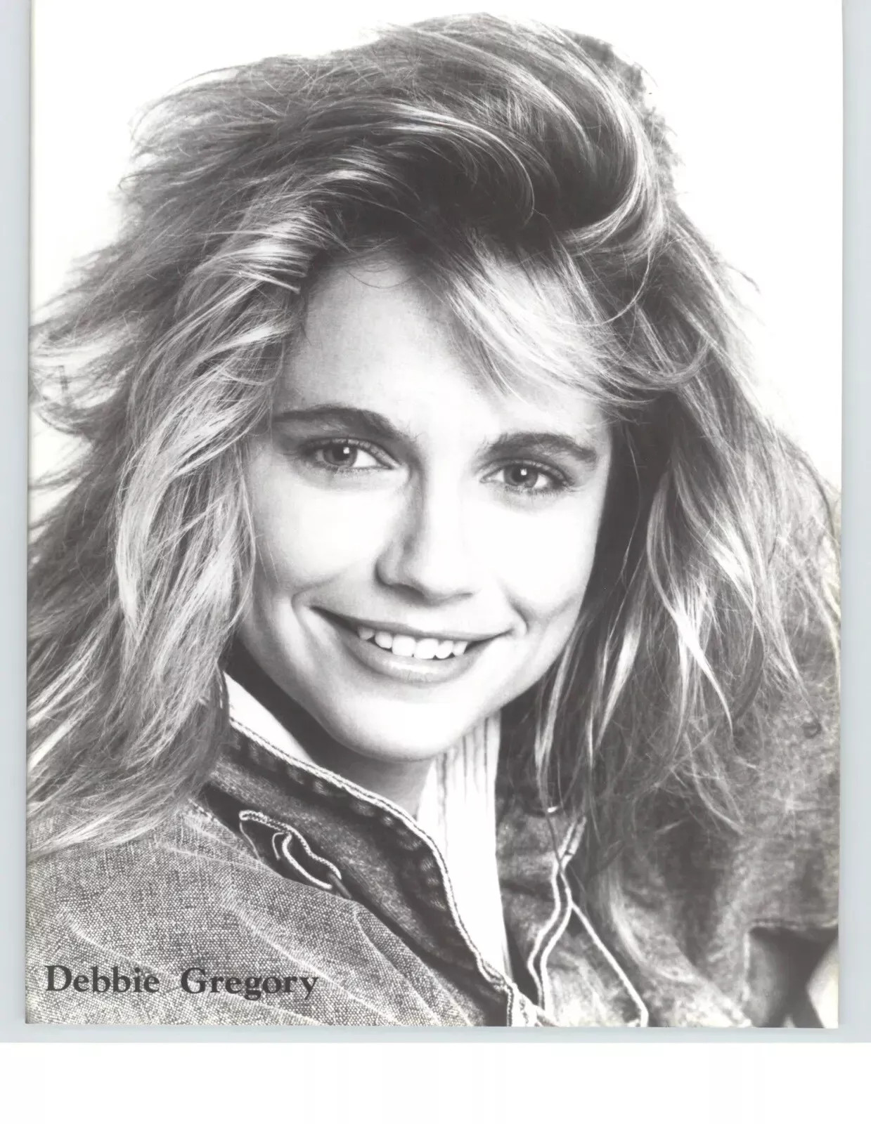 Debbie Gregory Headshot Hearts Afire 8×10 PHOTO PRINT