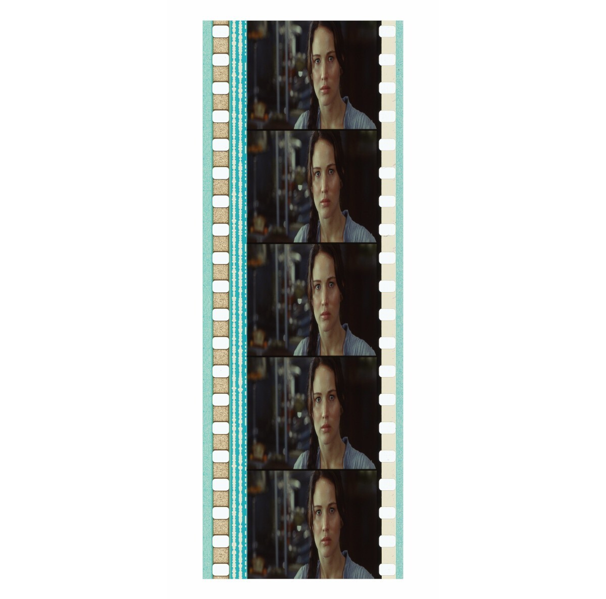 Hunger Games (2012) – Katniss Everdeen – 35mm 5 cell film strip 642