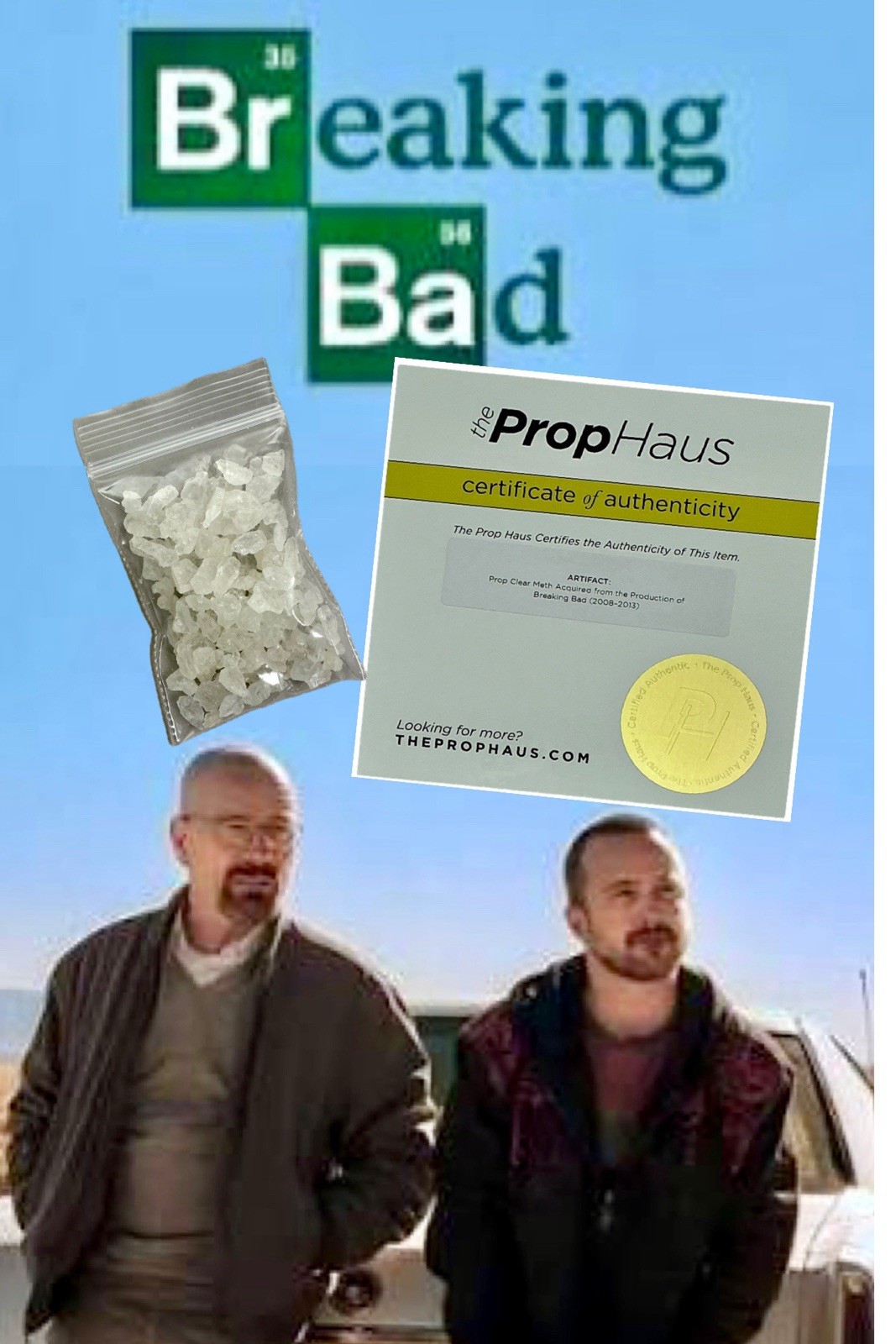 Breaking Bad (2008-2013) TV Screen Used Prop Jesse Early Episode W/COA Included