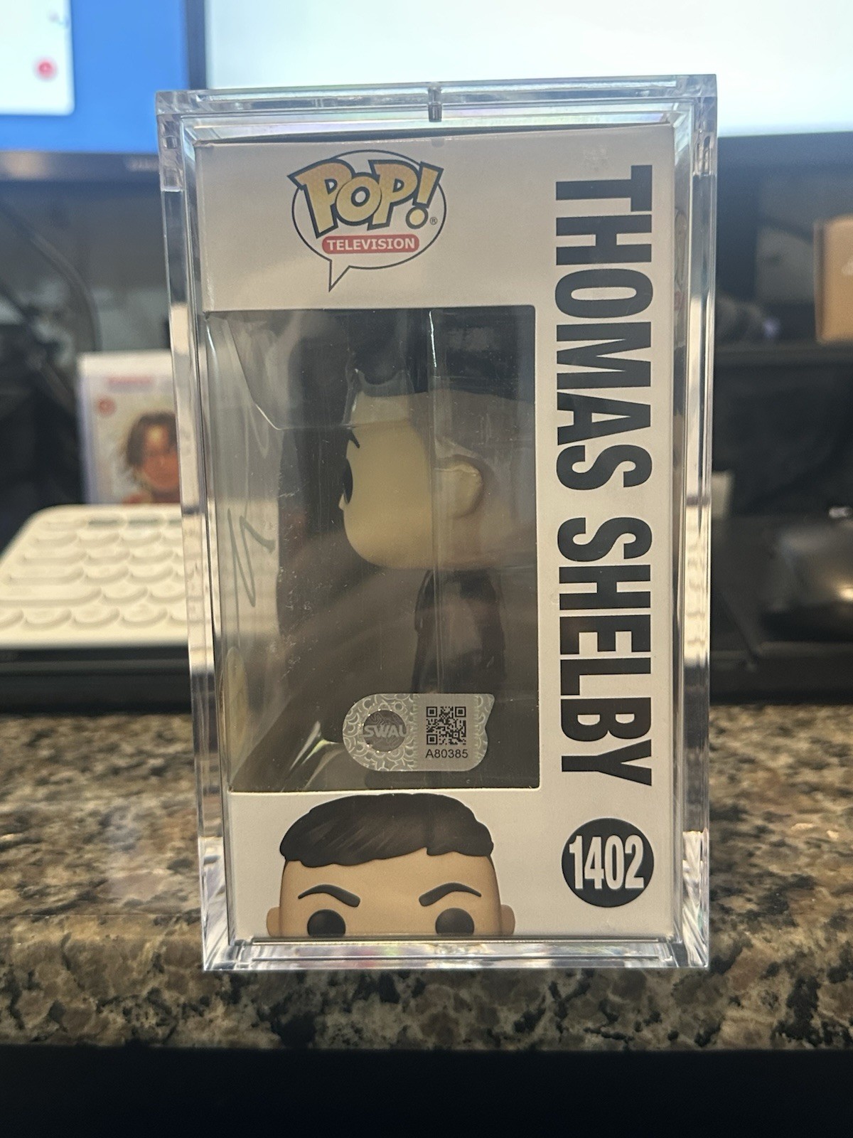 Cillian Murphy Signed Thomas Shelby (Chase) Funko Pop Peaky Blinders SWAU COA