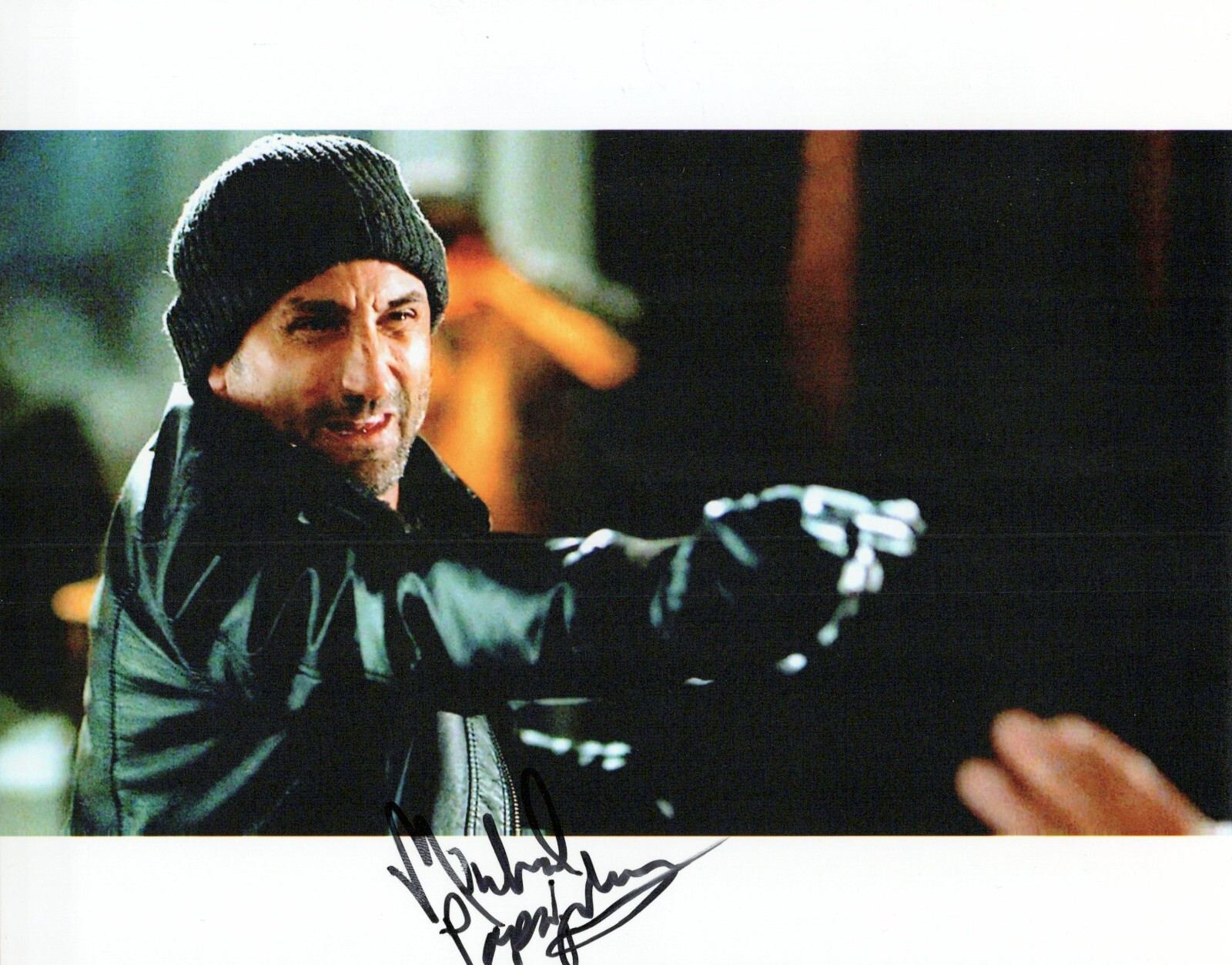 Michael Papajohn autographed photo signed 8×10 #1