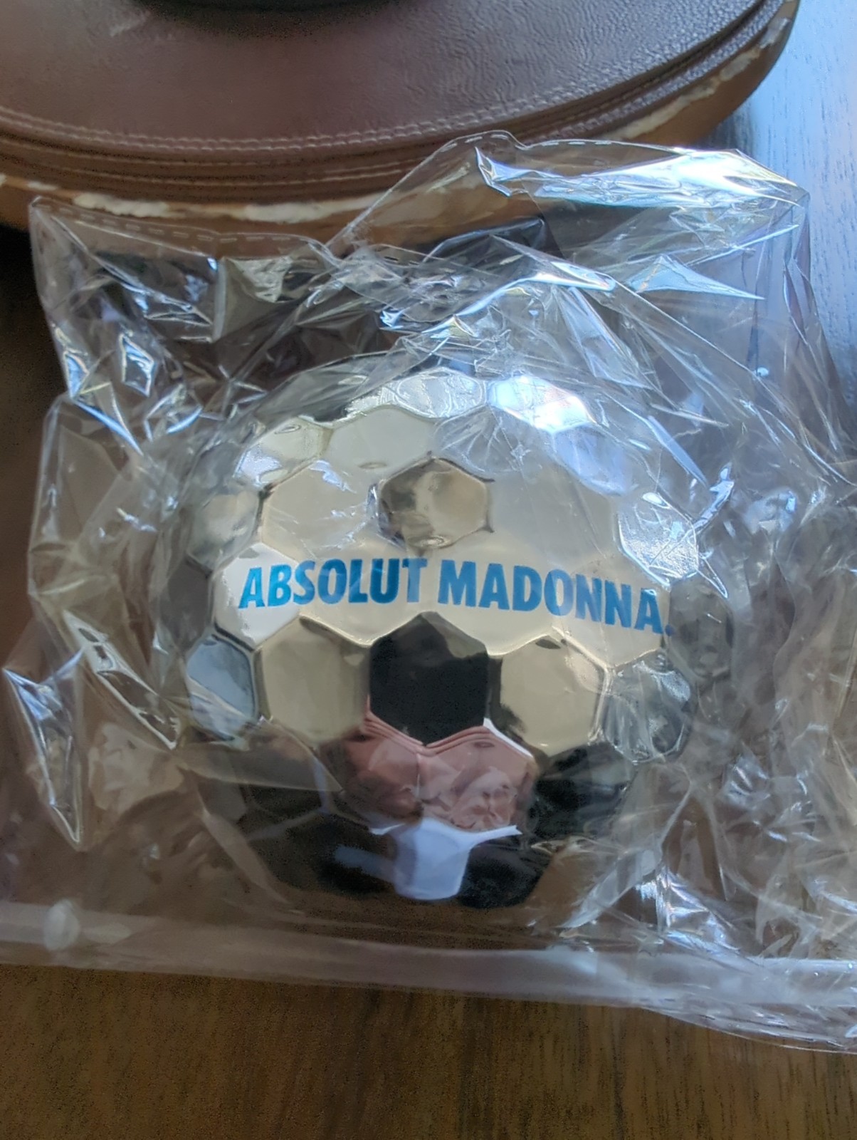 Madonna Absolut Confessions ll Release Party Disco Ball Sippy Cup w/ 2 COASTERS
