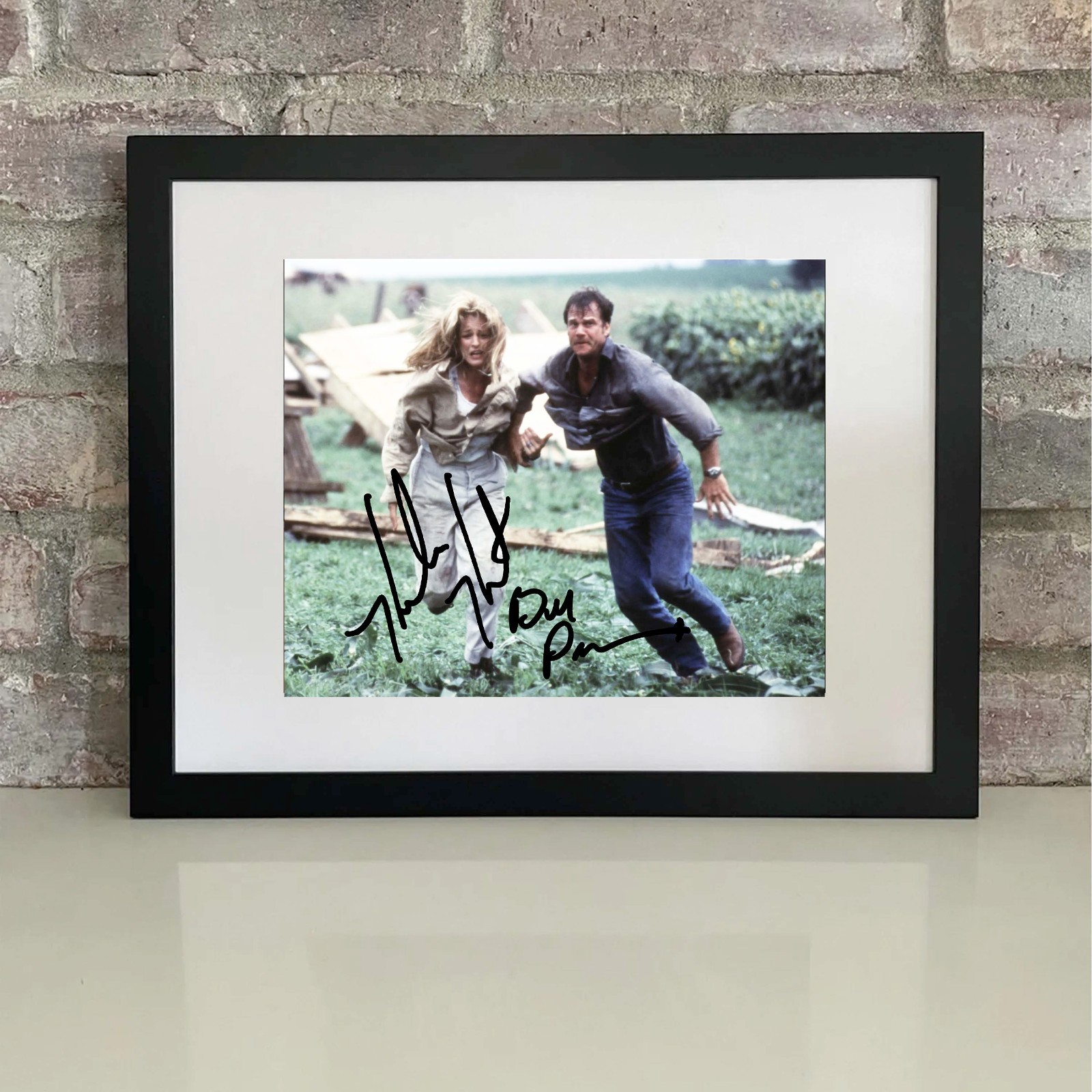 Twister Movie Helen Hunt & Bill Paxton Autographed Signed Reprint