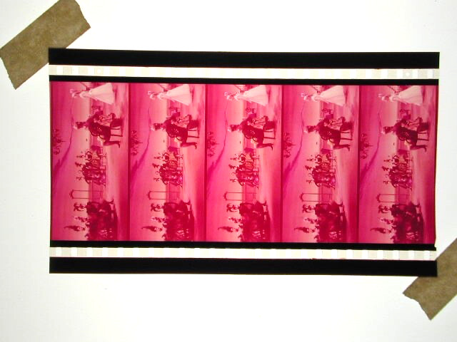 OAKLAHOMA! 1955 5 ORIGINAL 70MM TODD AO FILM FRAMES 6 TRACK STEREO f FILM PRINT