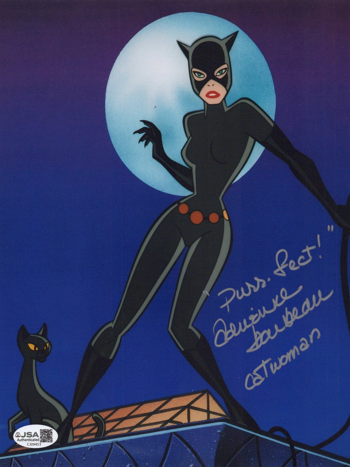 ADRIENNE BARBEAU Signed BATMAN:THE ANIMATED SERIES 8×10 Photo Autograph JSA COA