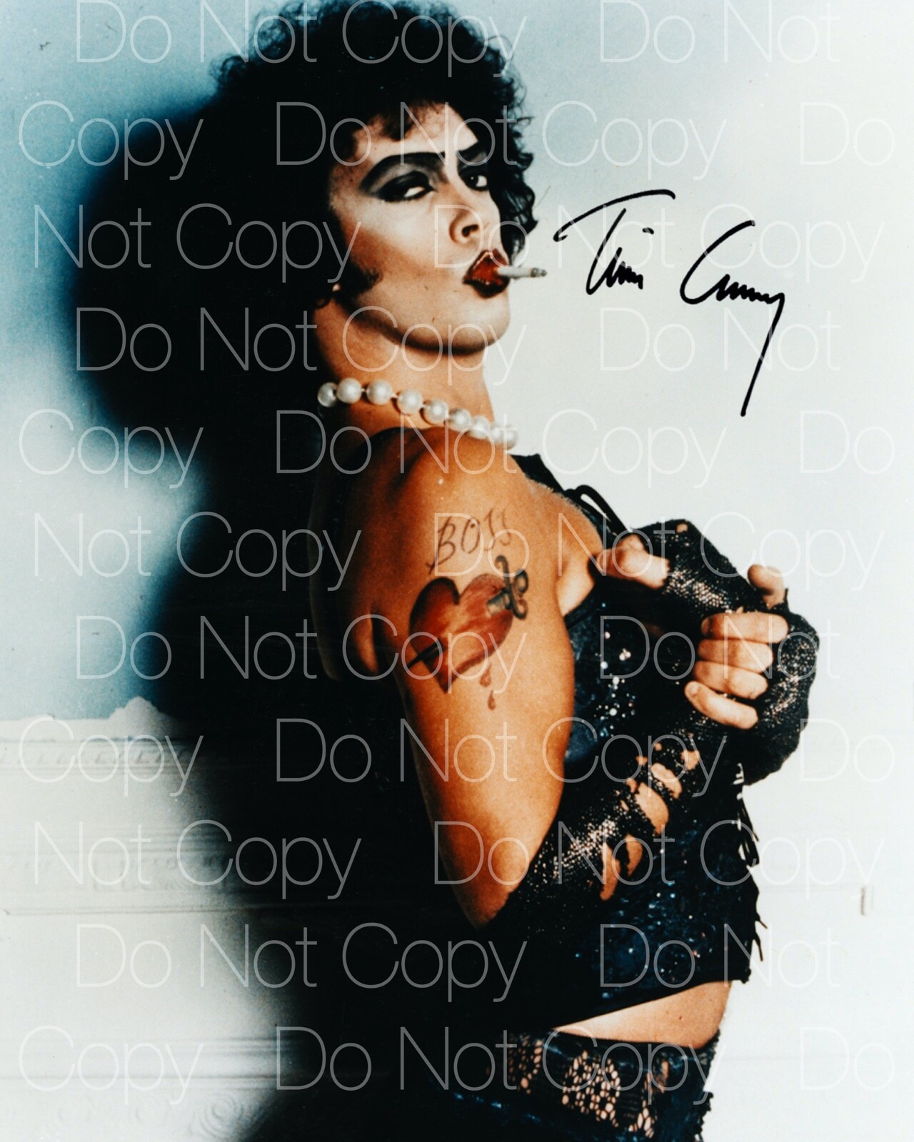 Rocky Horror Picture Show Tim Curry signed 8×10 print photo poster autograph RP