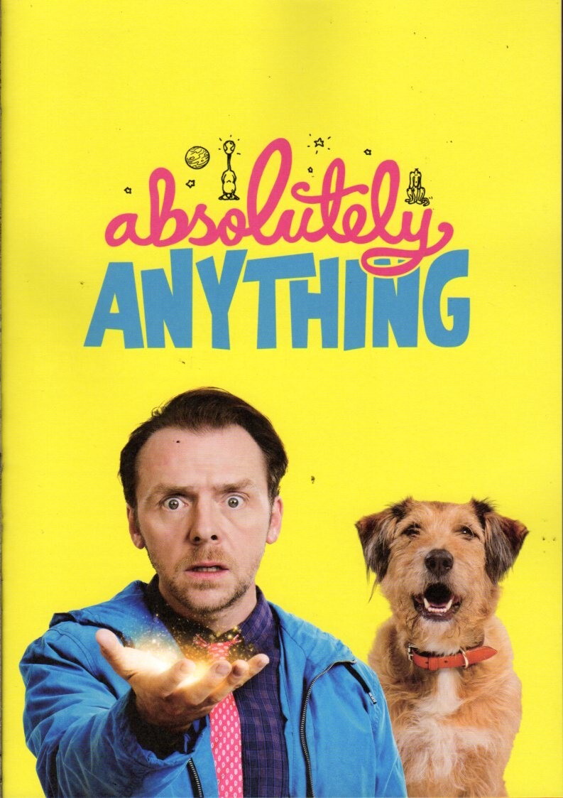 ABSOLUTELY ANYTHING Japanese Souvenir Program 2016, Simon Pegg, Kate Beckinsale