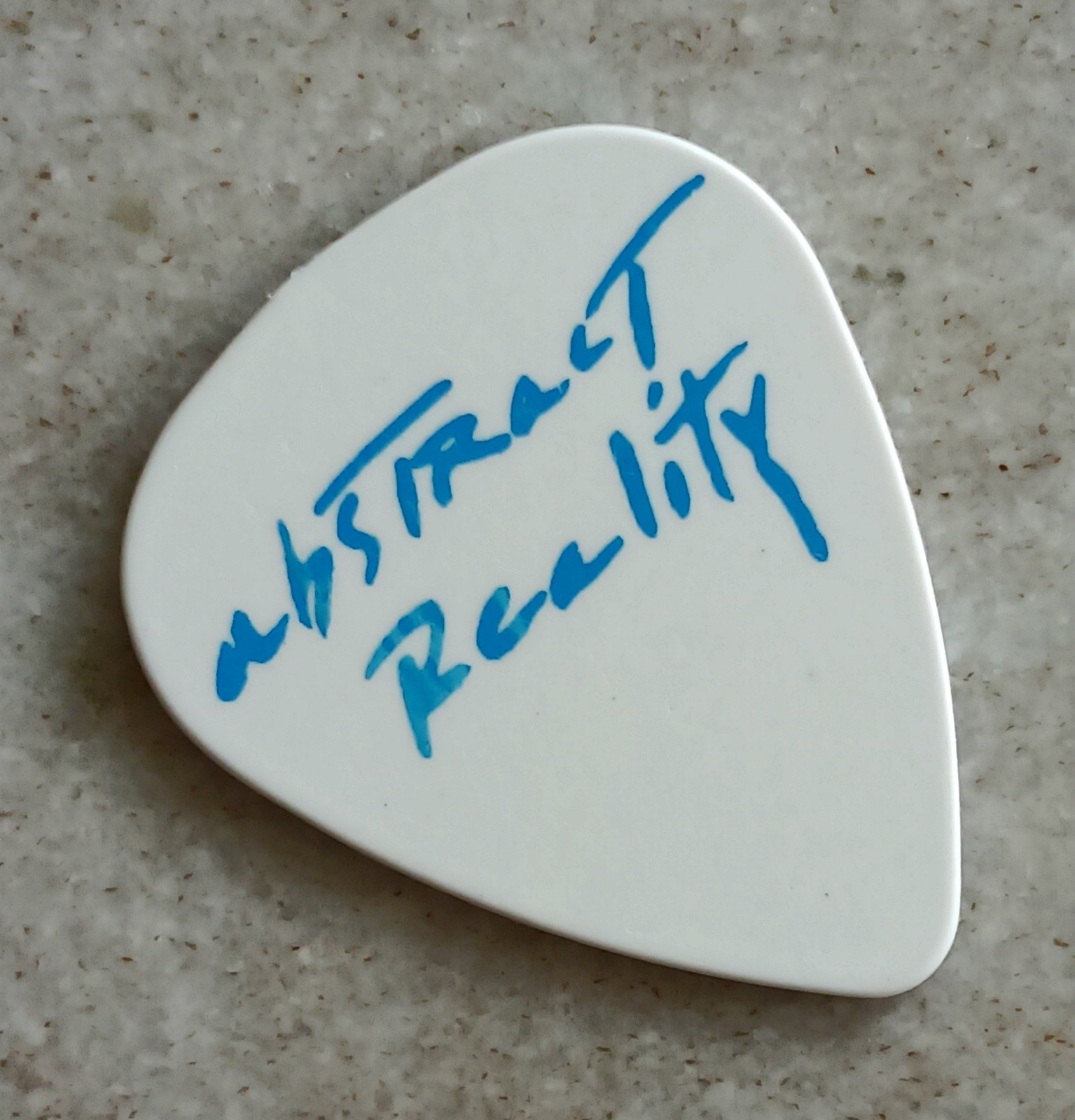 NASTY SAVAGE – Abstract Reality / Authentic, Original & RARE Tour Guitar Pick