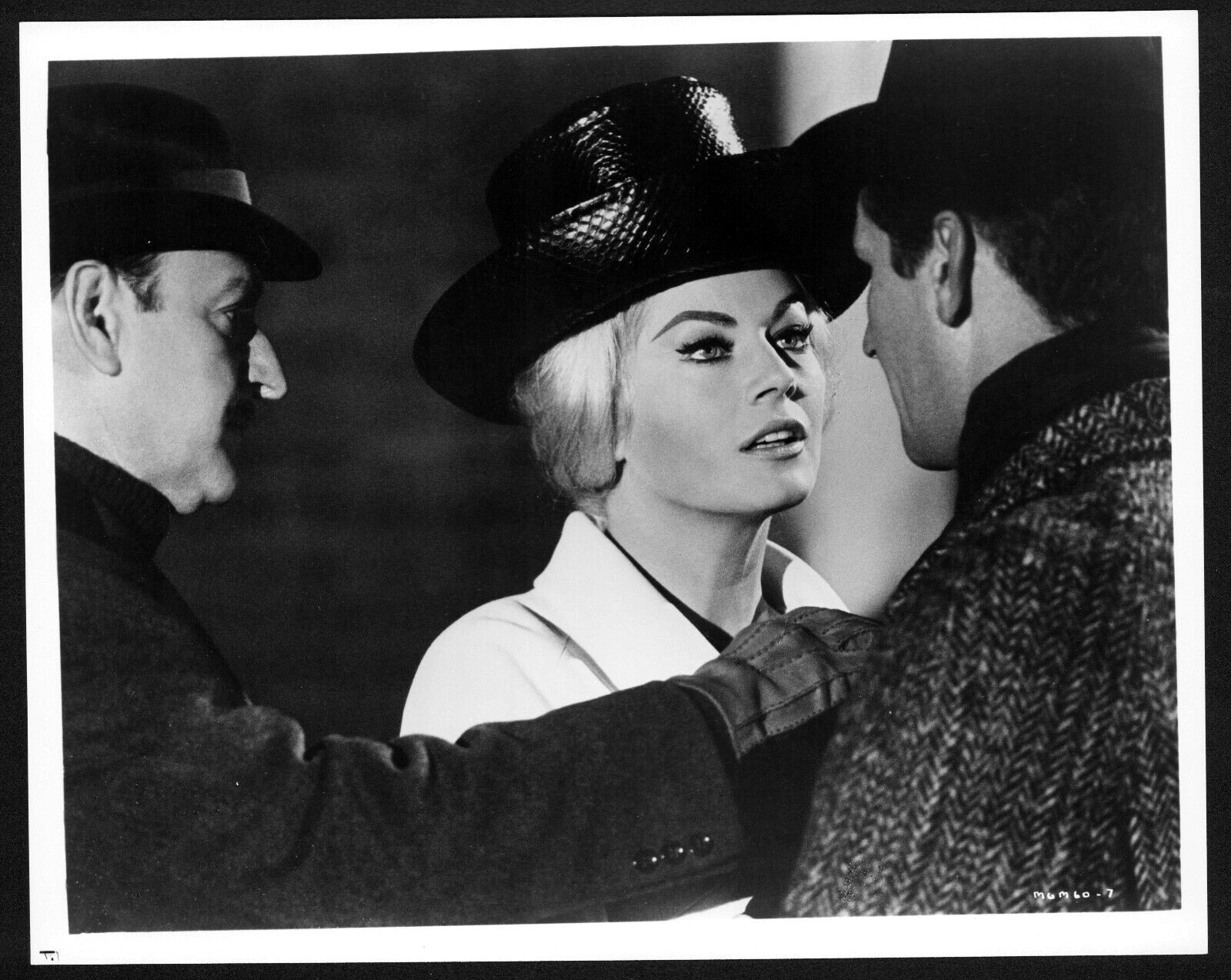 ANITA EKBERG Original Movie Press Photo Sexy ALPHABET MURDERS Mystery
