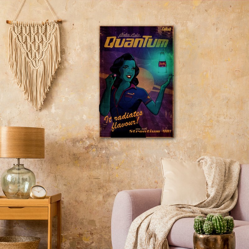 Fallout Poster Nuka Cola Quantum Video Game Poster Gaming Fallout