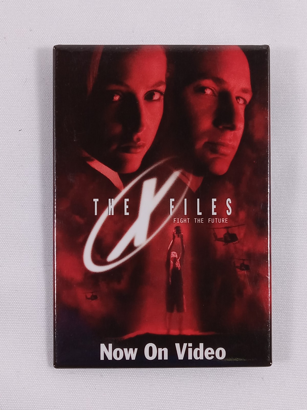 Lot Of 2 Vintage Video Release Promo Pins Titanic & The X Files