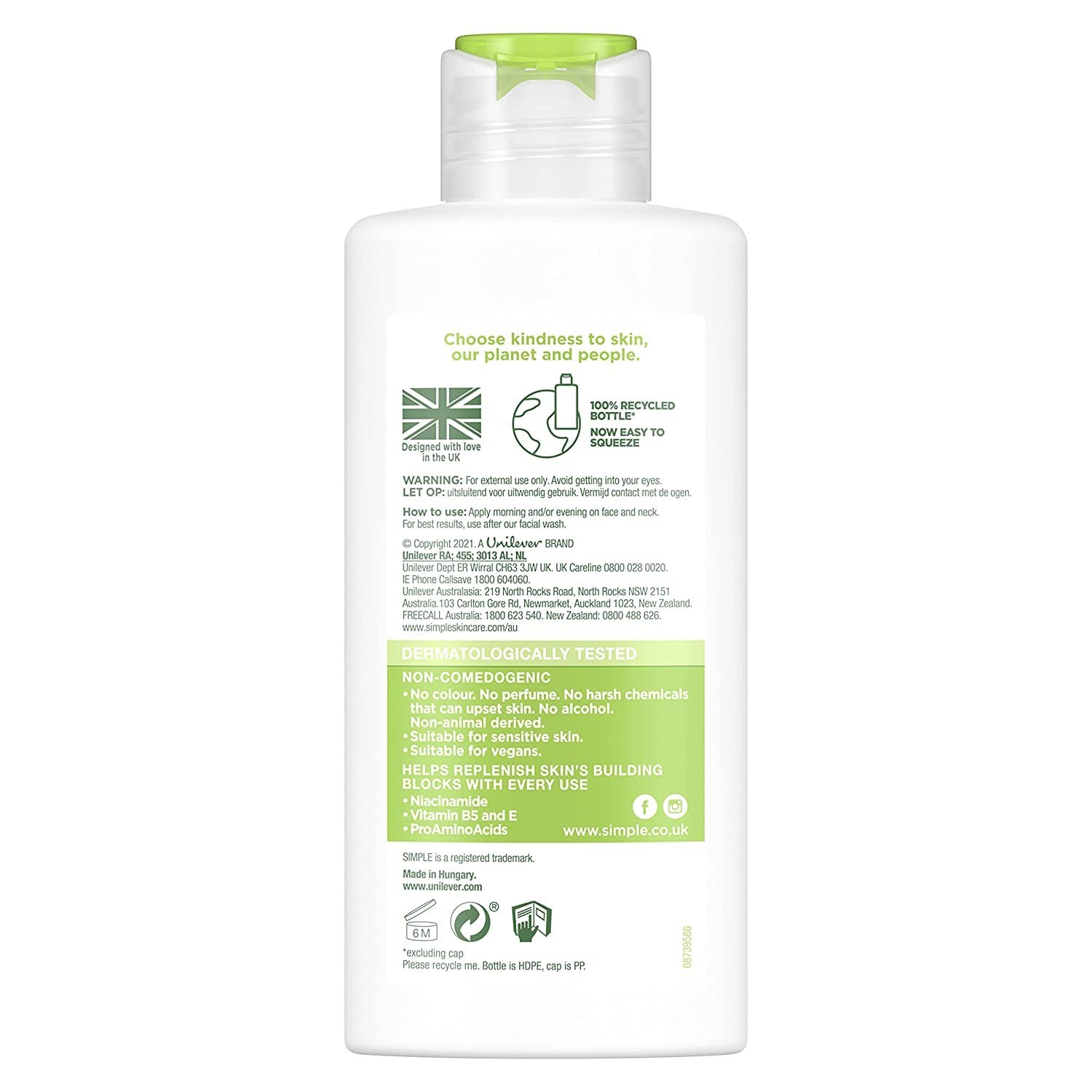 Simple Hydrating Light Moisturizer 4.2 FL OZ