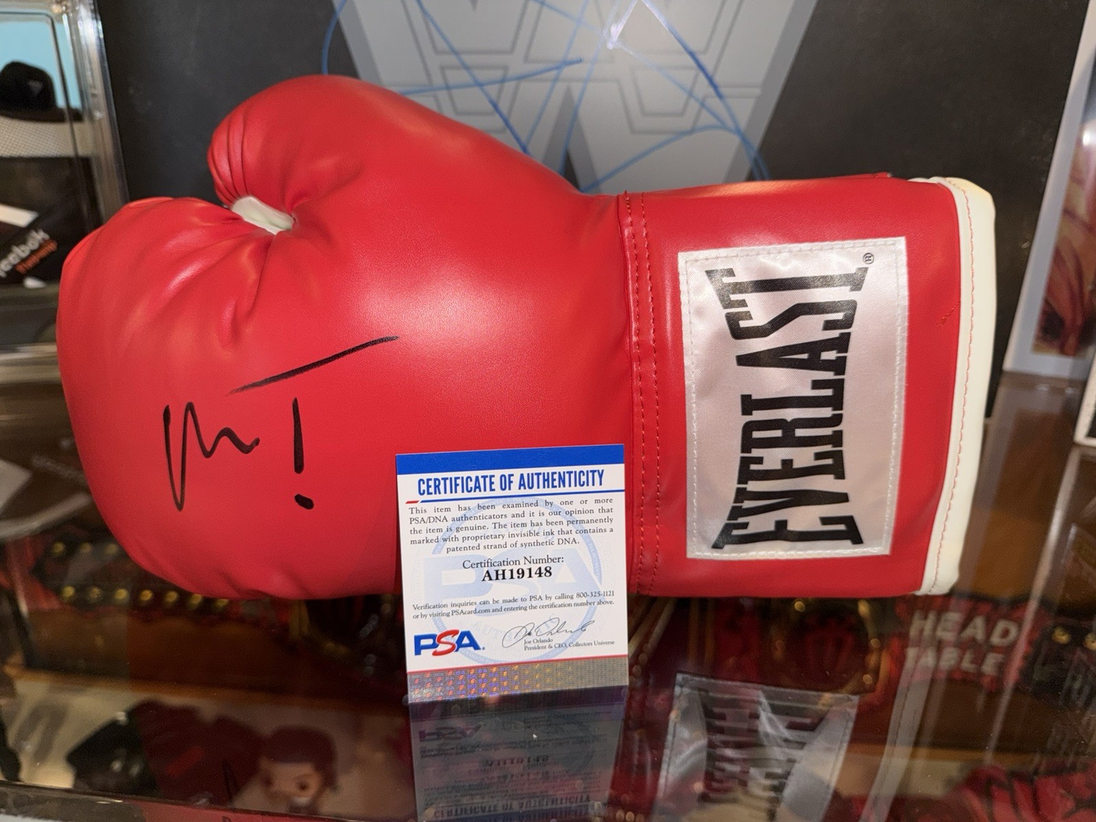 Mr T Autographed Clubber Lang Rocky III Everlast Boxing Glove RARE PSA DNA