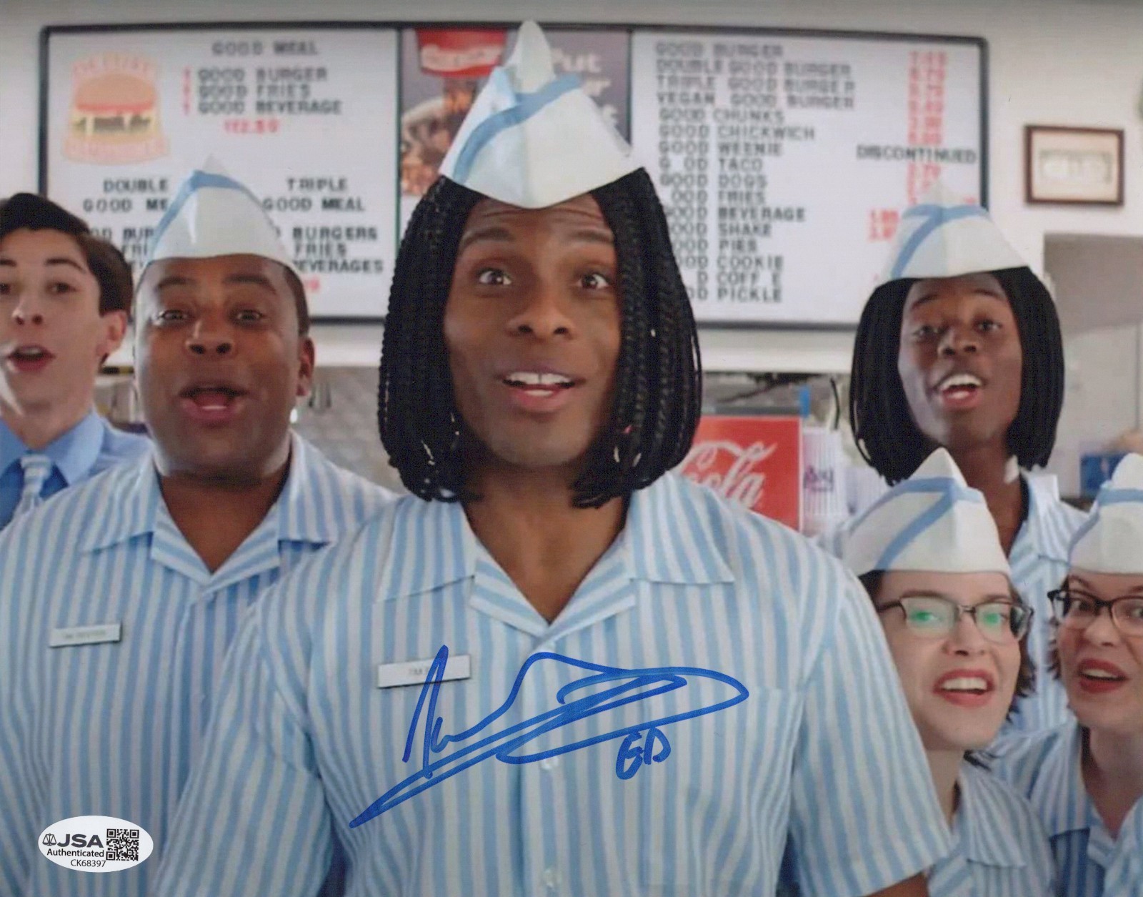 Good Burger- Kel Mitchell signed Ed 8×10 photo JSA COA