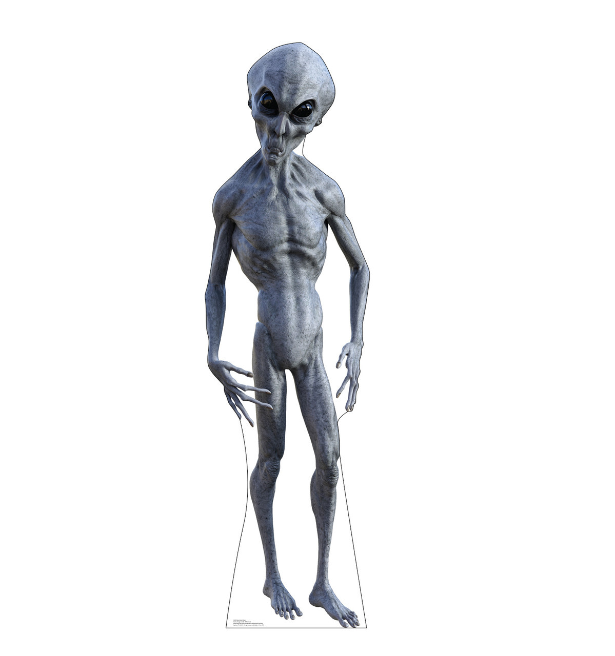 BLACK EYED ALIEN – HALLOWEEN – LIFE SIZE STANDUP BRAND NEW 5387