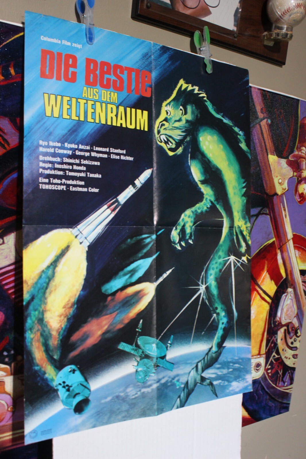 1957 20 Million Years To Earth Die Bestie Aus Dem Weltenraum Original Poster