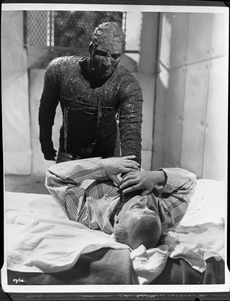 The Mummy Hammer Horror 1959 Christopher Lee Vintage 4×3 Negative