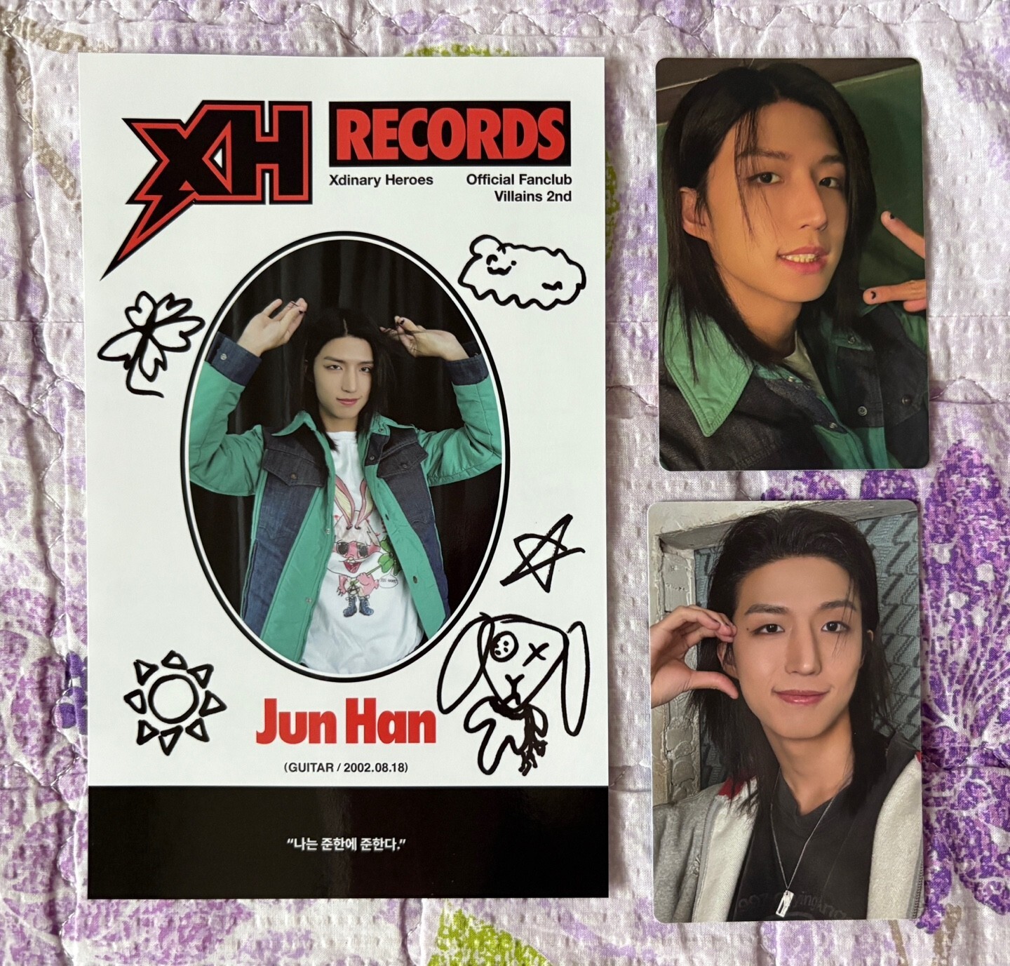 Xdinary Heroes 2nd Villains Official Membership Kit Kpop Idol