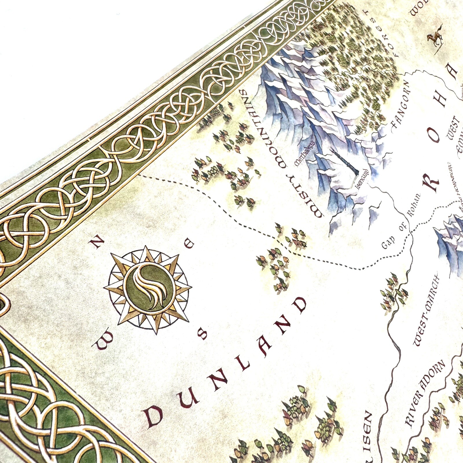 War of Rohirrim 2024 Anime Movie Map Lord of the Rings 13” X 23” – Promo Poster