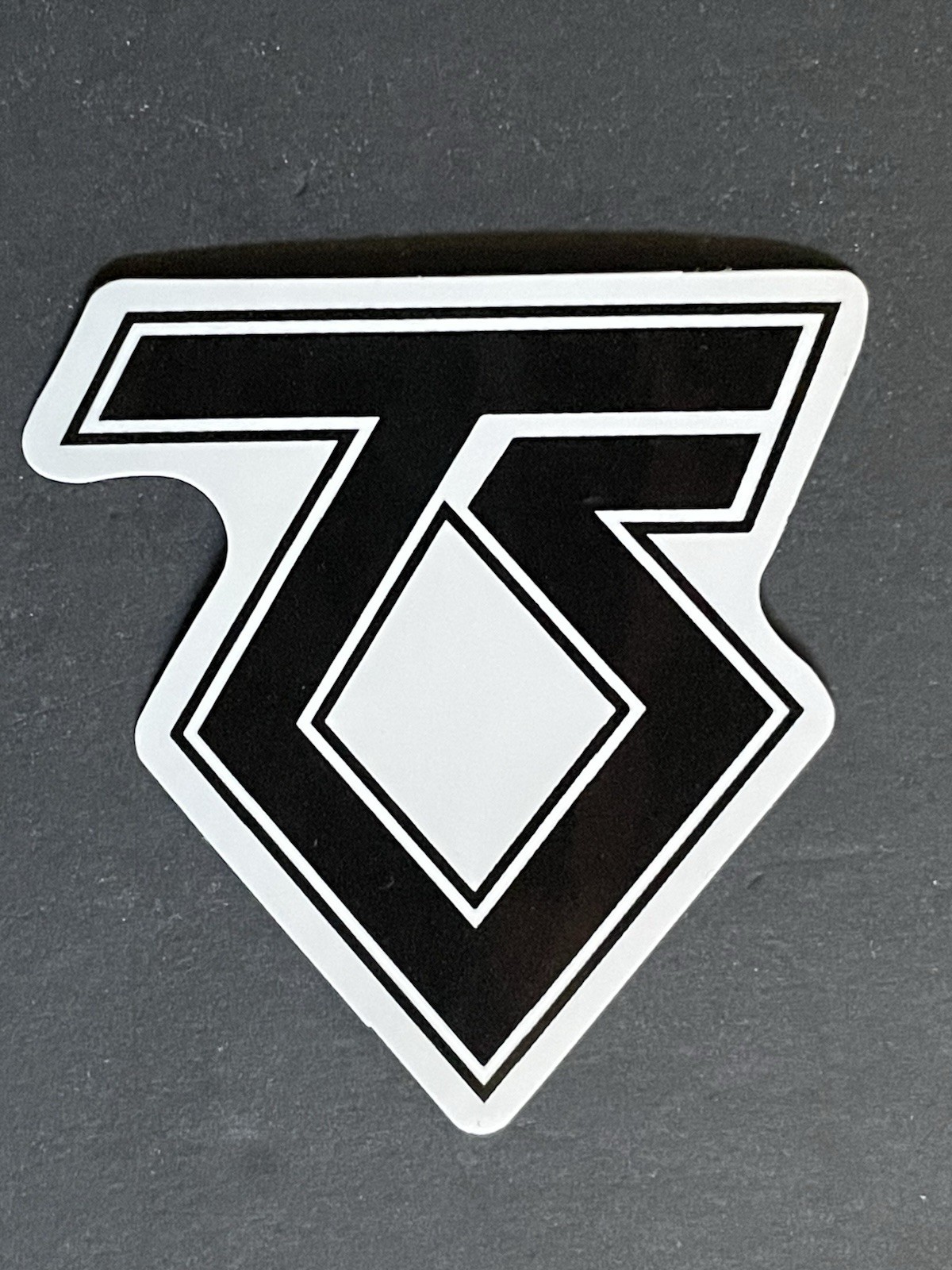 Twisted Sister B&W Logo Sticker Iconic 80s Rock Hair Band NJ for Laptop New