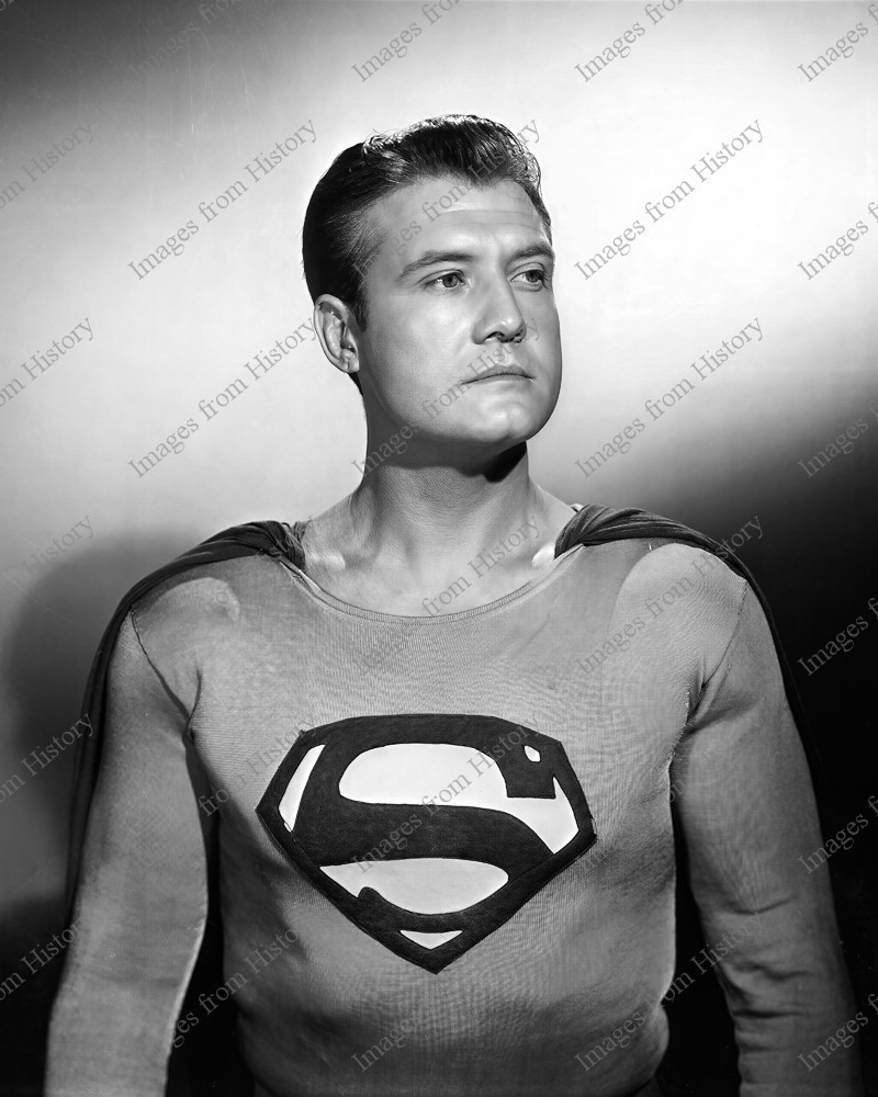 8×10 Print George Reeves The Adventures of Superman 1952 #4398C
