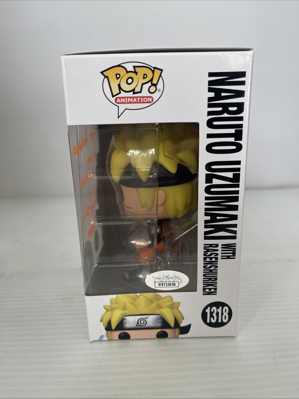 Maile Flanagan Signed Autographed Naruto Rasenshuriken Funko Pop 1318 JSA COA 3
