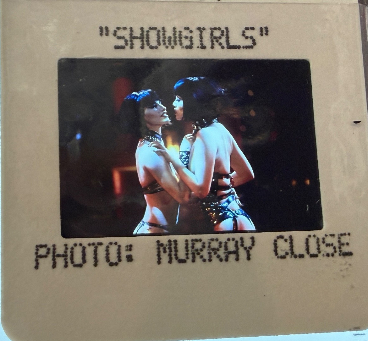 ELIZABETH BERKLEY SHOWGIRLS MOVIE Press Kit 35mm Slide FILM Transparency #654