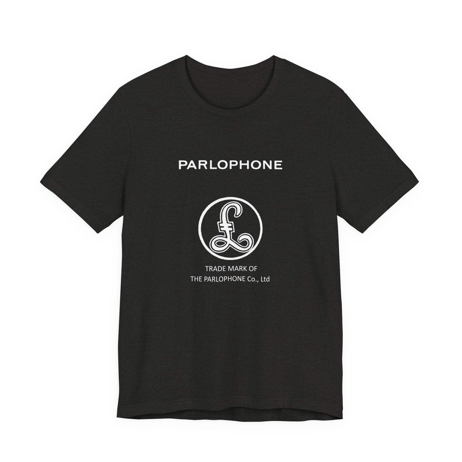 Vintage Parlophone Records Label Logo Unisex Jersey Short Sleeve T-Shirt
