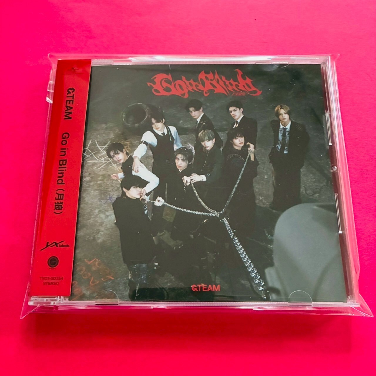 &TEAM 月狼 Go in Blind JP 3rd Single Sealed CD andteam Limited Standard Solo ed.